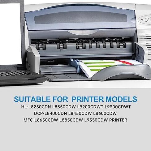 وحدة طبلة التصوير DR331CL DR331-CL متوافقة مع طابعة Brother HL-L8250CDN L8350CDW L9200CDWT L9300CDWT DCP-L8400CDN L8450CDW L8600CDW MFC-L8650CDW L8850CDW | أسود سماوي أرجواني أصفر، عبوة واحدة in Kuwait