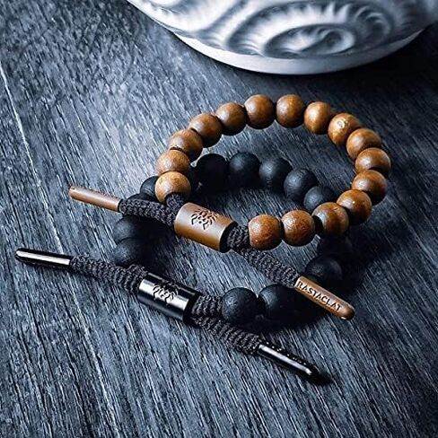 Rastaclat Beaded Bracelets for Men and Women - Core Collection | Adjustable Stackable Bracelets Beaded by Hand | Great Gifts for Men, Women, Teens & Couples in Kuwait