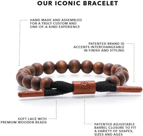 Rastaclat Beaded Bracelets for Men and Women - Core Collection | Adjustable Stackable Bracelets Beaded by Hand | Great Gifts for Men, Women, Teens & Couples in Kuwait