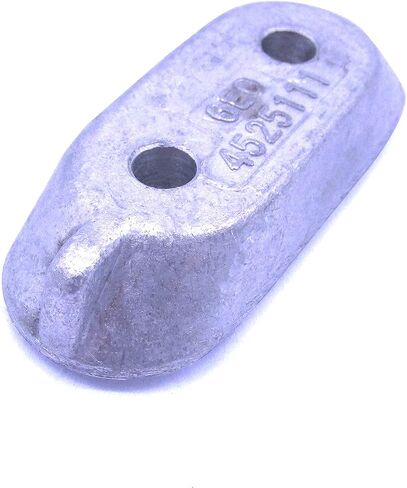 Boat Motor 65W-45251-00 6E0-45251-11 6E0-45251-12 Lower Unit Gearbox Anode for Yamaha 4HP 6HP 8HP 9.9HP 15HP Outboard Engine, Zinc Alloy in Saudi Arabia