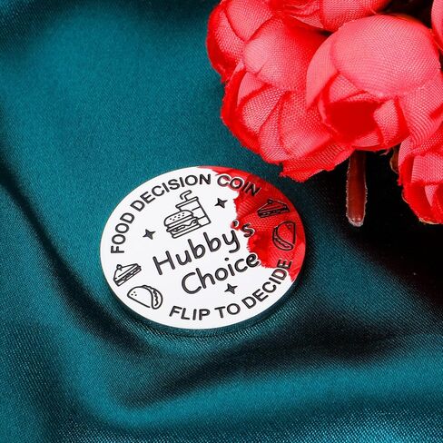 Gifts for Him Her Gifts for Boyfriend from Girlfriend Anniversary Couple Gifts for Men Women Date Night Ideas Husband Birthday Gifts from Wife Food Decision Coin Christmas Stocking Stuffer Valentines in Saudi Arabia