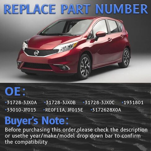 31728-3JX0A وعاء زيت فلتر ناقل الحركة ومجموعة الحشية يناسب Chevy Spark 2012-2015، Nissan Tiida 2013-2015، Sentra 2013-2018، Note 2012-2019، Versa 2012-2019، يستبدل # 31728-3JX0B، 31728-3JX0C in Kuwait