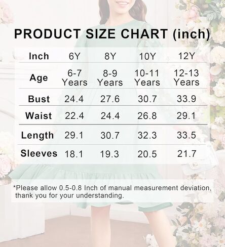 فستان خريفي للفتيات من YOVION فستان شبكي بأكمام طويلة وكشكشة وطبقات واسعة على شكل حرف a للحفلات الرسمية مع جيوب in Kuwait