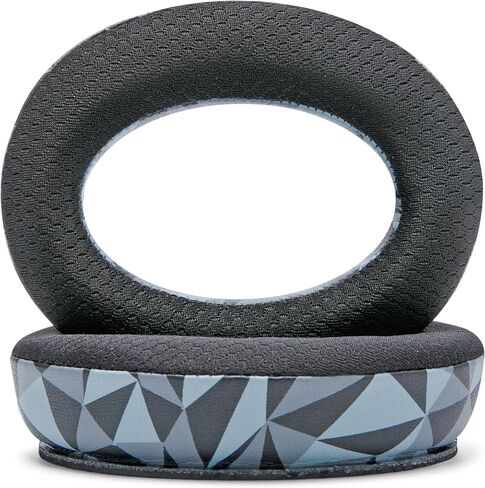 WC Freeze QC35 - Cooling Gel Ear Pads for Bose QuietComfort 35 & 35ii | Made by Wicked Cushions | Breathable Sports Fabric, Extra Thick & Cooler for Longer | Black in Kuwait