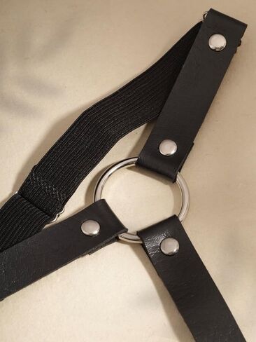 Sacina Black PU Leather Garters, Goth Accessories, Punk Accessories, Alt Accessories, Christmas Accessories Gift for Women in Saudi Arabia