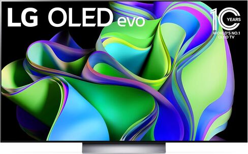 LG C3 Series 65-Inch Class OLED evo 4K Processor Smart Flat Screen TV for Gaming with Magic Remote AI-Powered OLED65C3PUA, 2023 with Alexa Built-in in Kuwait