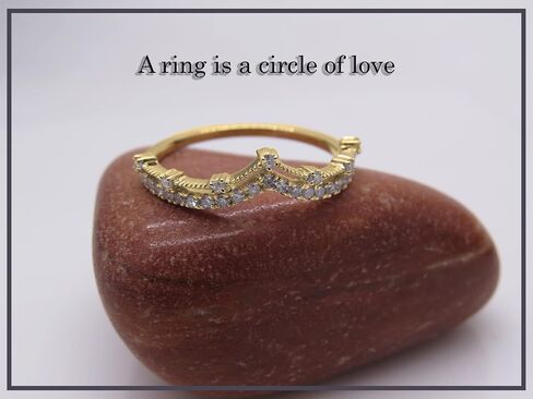 Dazzlingrock Collection Round White Diamond Beaded Chevron Wedding Band for Women (0.25 ctw, Color I-J, Clarity I1-I3) in Gold in Saudi Arabia