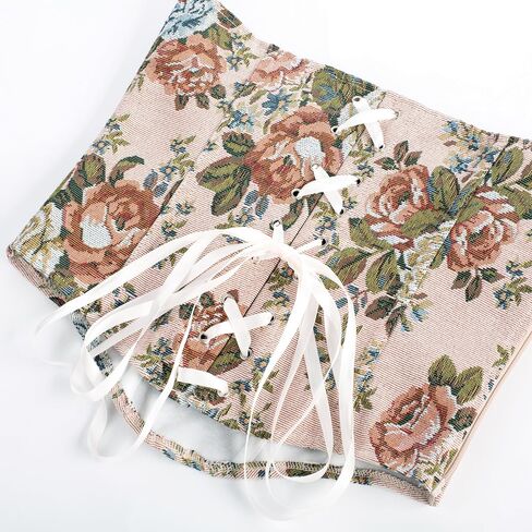 Scarlet Darkness Renaissance Corset for Women Vintage Floral Underbust Corset Bustier Top in Saudi Arabia
