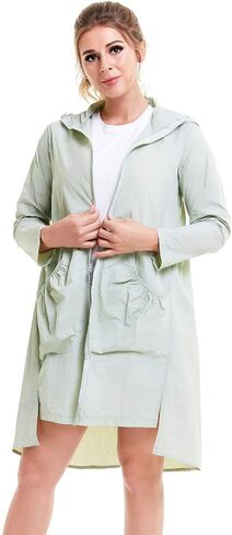 Women Sun Protection Clothing Long Sleeve Shirt Sun Hoodie Summer Lightweight Jacket in Saudi Arabia