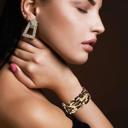 Leather Bracelets For Women Bohemia Wrap Multi-Layer Elegance Bracelet Boho Bangle Western Jewelry Gifts for Women Wife in Saudi Arabia
