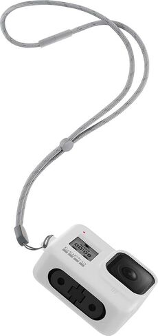 GoPro Sleeve + Lanyard (HERO8 Black) Bluebird - Official GoPro Accessory in Saudi Arabia