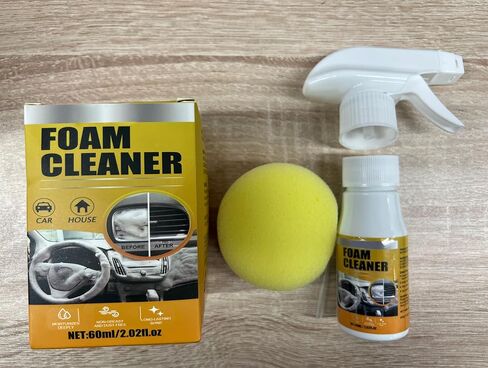 قطعتان من منظف الرغوة متعدد الأغراض، منظف رغوي للسيارة، منظف رغوي داخلي للسيارة، منظف رغوي رئيسي، منظف رغوي لمقعد السيارة، رذاذ منظف رغوي in Kuwait