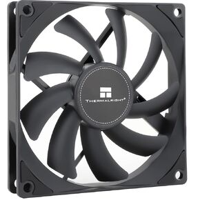 Thermalright TL-9015B CPU Fan Computer Case Fan Quiet 4pin PWM PC Fan, 15mm Slimline Cooler Fan, 2700RPM Speed, 92mm CPU Cooling Fan(Black)