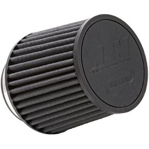 AEM 21-205BF Universal DryFlow Clamp-On Air Filter: Round Tapered; 4 in (102 mm) Flange ID; 5.25 in (133 mm) Height; 6 in (152 mm) Base; 5.125 in (130 mm) Top
