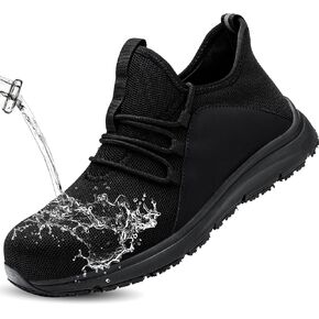 أحذية اصبع القدم الصلب للرجال النساء عدم الانزلاق للماء مقاومة للانزلاق أحذية العمل مقاومة للماء سلامة اصبع القدم أحذية البناء الصناعية غير قابلة للتدمير ثقب برهان أحذية رياضية in Kuwait