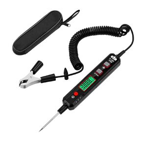 OBDResource Car Voltage Power Circuit Probe Tester, 0.8-100V DC Voltage Tester Automotive Test Light with Continuity Test Electrical Tester Car Fuse Buzzer Circuit Tester for Car Battery