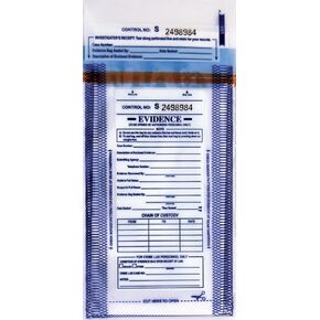 Evidence Security Bag 5" x 8"