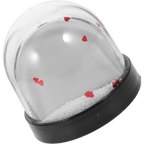 Snow Globe Photo Frame Snow Globe for Diy Plastic Snow Globes for Kids Photo Snow Globe Blank Snow Globe Snow Globe Picture Frame Plastic Paper Aluminum Sheet Sublimation