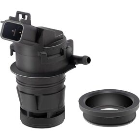 Windshield Washer Pump, Compatible with Toyota Lexus Mazda Honda Scion, Replaces OEM 85330-21010 85330-AE010 85330-60180 85330-60190