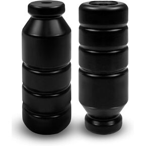 2 Pcs Bump Stops Compatible with Jeep Cherokee XJ 1984-2001 Ram 1500 2500 3500 1997-2002, 5" Front Upper Extended Polyurethane Bump Stops