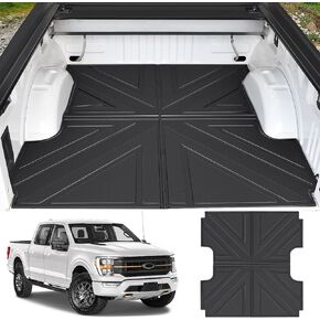 Truck Bed Mat Compatible with 2015-2024 Ford F150 5.5FT Short Bed Liner All Weather Protection Rear Trunk Bed Mat for 2015-2019 2020 2021 2022 2023 2024 Ford F-150 Accessories