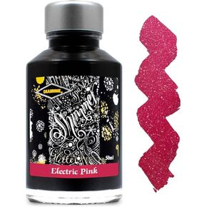 Diamine - Shimmering Fountain Pen Ink, Electric Pink 50ml