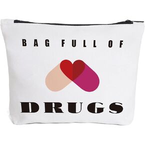 Snack Bag for Travel Weekender Bag for Teens Girl Best Friends Sister Casual Makeup Cosmetic Bag Travel Organizer Emergency Snacks Lover Gift Food Storage Girls Trip Gifts Favors