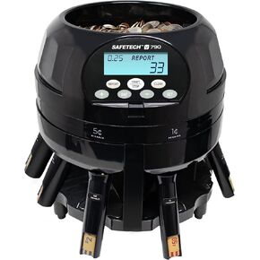 عداد وفرز وغلاف للعملات المعدنية عالي السرعة Super Viper V790، يقوم بفرز 600 عملة معدنية أمريكية في الدقيقة