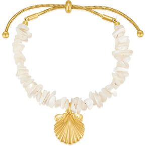 Seashell Bracelets For Women Adjustable Bracelets With Beach Puka Shell Summer Ocean Shell Bracelets A Chic Summer Fashion Jewelry Gift For Women