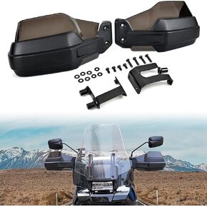 Handguards Protector for Pan America 1250, Smoked New Upgrade Wind Protection Hand Guards Hand Shield Protector Kit for Harley Pan America 1250/1250 Special 2021-2024(2PCS)