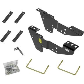 Draw-Tite Reese Fifth Wheel Hitch Mounting System Custom Bracket, Compatible with Select Chevrolet Silverado : GMC Sierra Black 33.5 Inch