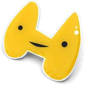 I Heart Guts Thyroid Gland Lapel Pin - Burn Thyroid Burn