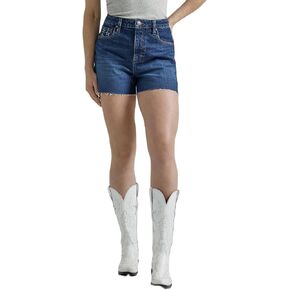 Wrangler Womens Retro Bailey High Rise Patch Shorts in Lynn 112346608