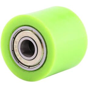 Chain tensioner, Anauto 8mm/10mm Drive Chain Pulley Roller Slider Tensioner Wheel for Street Bike Motorcycle ATV(8MM-Green)