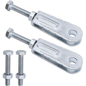 2PCS Wheel Chain Puller Adjusters Tensioner For Yamaha Banshee Warrior Raptor 350
