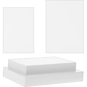 400 PCS Photo Paper, 2 Sizes of Matte Photo Paper, 200 PCS 5 x 7 Inch Photo Paper Glossy and 200 PCS 4 x 6 Inch Photo Paper Matte, for Use In Inkjet printer Making Photo Calendar Greeting Card