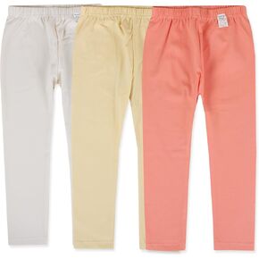 OrganicBoom GOTS Certified Organic Cotton Super Soft Breathable Comfortable Girls' Leggings Pants Set
