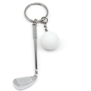 Golf Gifts Keychain for Men Women Golfers Funny Golf Ball Keychains for Dad Wife Christmas Birthday Gift for Son Grandma Golfing Gifts Golf Lover Gifts for Women Men Key Chain