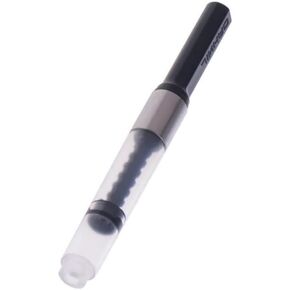 Black Universal Fountain Pen Ink Converter Standard Push Piston Fill InkAbsorber and Deft Writing and Correction Supplies, Lightweight, Pens and Refills, Fountain Pens