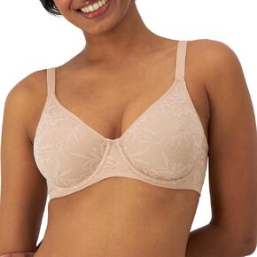 Bali Women's Breathe Lace Underwire Bra, Breathable 2-Ply Modal Bra, Convertible Straps in Kuwait