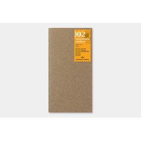 Midori Traveler's Notebook (Refill 002) Grid
