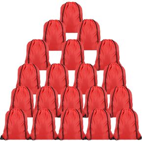 12pcs Drawstring Gym Bag Bulks, 13.39x16.93in Drawstring Backpack with Reinforced Bottom, Waterproof Gym Drawstring Bag Sackpack, Cinch Bags Drawstring for Sport Baseball Beach Traveling, Black