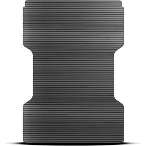 Armordillo USA 8706596 Horizontal Line Rubber Truck Bed Mat - Black Fits 2004-2022 Nissan Titan / 2016-2022 Titan XD 6.5 Feet (78") Bed