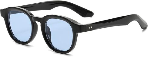 Long Keeper Vintage Small Round Sunglasses for Men Women Retro Circle Tinted Sunglasses Fashion Round Sun Glasses, 46mm in Saudi Arabia