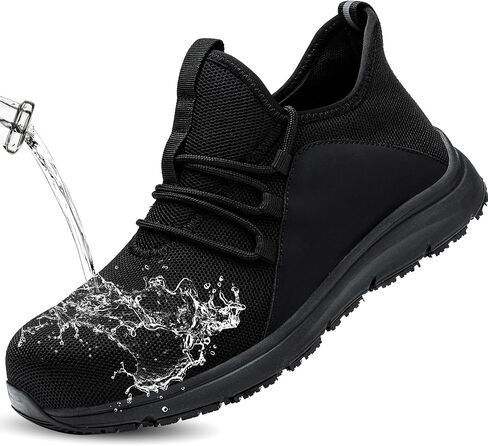 أحذية اصبع القدم الصلب للرجال النساء عدم الانزلاق للماء مقاومة للانزلاق أحذية العمل مقاومة للماء سلامة اصبع القدم أحذية البناء الصناعية غير قابلة للتدمير ثقب برهان أحذية رياضية in Kuwait