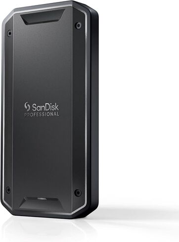 SANDISK Professional 4TB PRO-G40 SSD - Up to 3000MB/s, Thunderbolt 3 (40Gbps), USB-C (10Gbps), IP68 dust/Water Resistance, External Solid State Drive - SDPS31H-004T-GBCND | Up to 3000MB/s, Thunderbolt 3 (40Gbps), USB-C (10Gbps), IP68 dust/Water Resistance in Kuwait