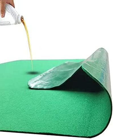Garage Floor Mat, Premium Absorbent Garage Floor Oil Spill Mat – Reusable – Oil Pad Maintenance Mat Contains Liquids, Protects Garage Floor Surface (48" x 60") in Saudi Arabia