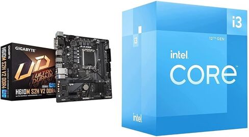 جيجابايت H610M S2H V2 DDR4 (H610/ Intel/LGA 1700/ Micro ATX/ DDR4/ Single M.2/ PCIe 4.0/ USB 3.2 Gen1/ Realtek GbE LAN/ اللوحة الأم) in Kuwait