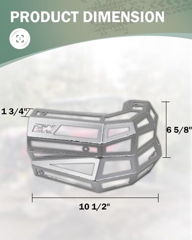 غطاء عازل للحرارة من الألومنيوم NIXFACE مناسب لجهاز Polaris RZR Pro R in Kuwait