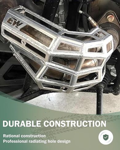 غطاء عازل للحرارة من الألومنيوم NIXFACE مناسب لجهاز Polaris RZR Pro R in Kuwait